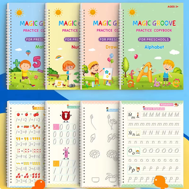 Magic Groove Practice Handwriting Book