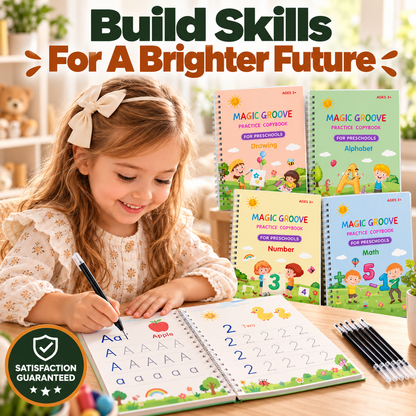 Magic Groove Practice Handwriting Book Bundle